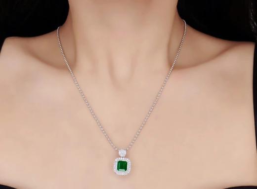2.06ct 祖母绿吊坠 商品图4