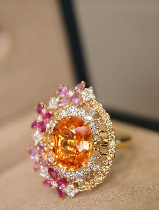 3.32ct 芬达石戒指 商品图4