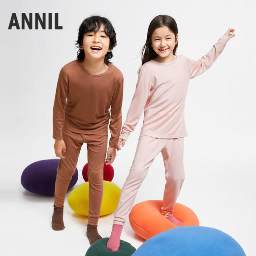 男女童美雅碧绒暖套装新款安奈儿童装实体店同款JM437570 商品图1