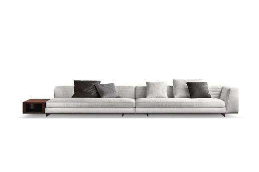 罗杰 组合沙发 |  更多座位组合，皮布面料可选，详询客服 商品图0