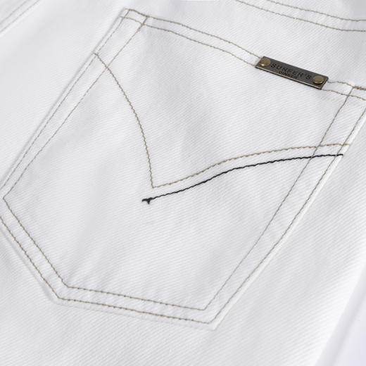 【新品上新】HX 夏季水洗牛仔五分裤Z207420006101短裤 商品图2