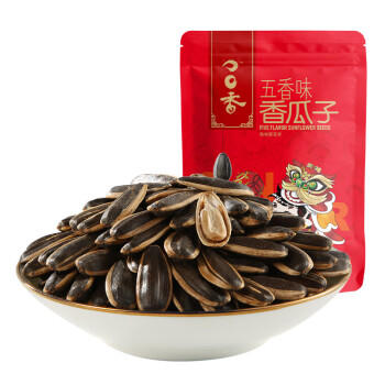 洽洽口口香五香味瓜子500g/袋炒货小吃大颗粒休闲零食宿舍团购大包装 商品图2