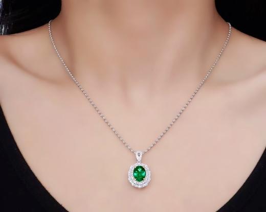 1.59ct 祖母绿吊坠 商品图4