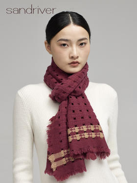 新年红色系围巾！