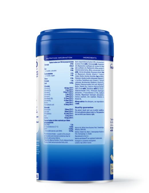 【品牌直供】英国Aptamil爱他美白金版幼儿配方奶粉 3段 1-3周岁 800g【超过6罐请分开下单】 商品图4