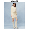 VIMAGE纬漫纪经典复古小香风显瘦包臀短裙半身裙秋季新款V2206805 商品缩略图0