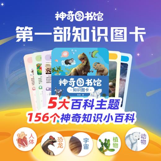 4岁+凯叔神奇图书馆 知识图卡 商品图0