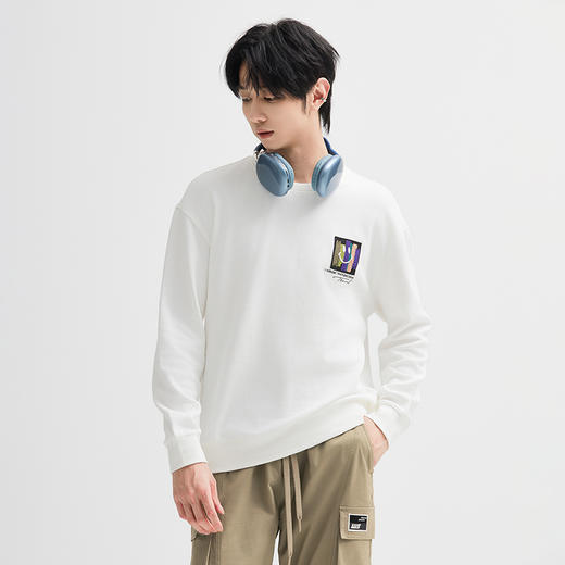【断码清仓】HX 春秋季圆领卫衣C106430004101 商品图3