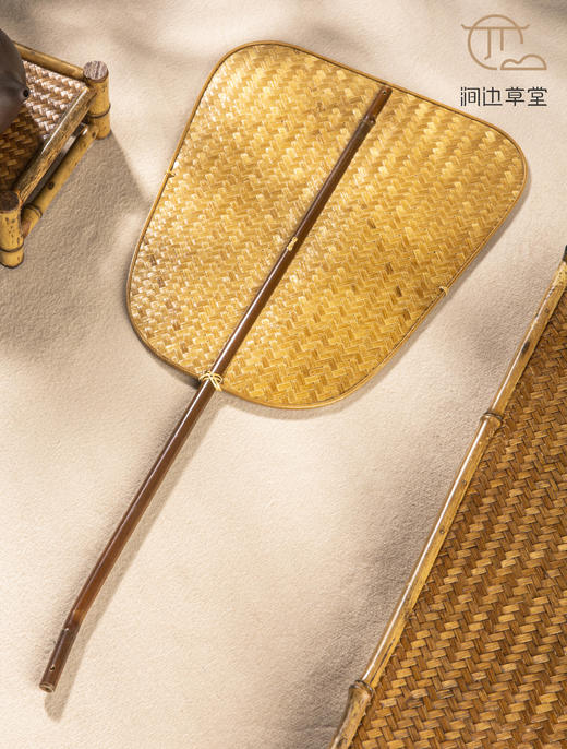 手工竹编静好芭蕉竹扇 商品图7