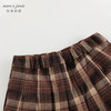 马克珍妮女童复古学院格子百褶短裙半身裙儿童裙子秋装新款241272 商品缩略图4