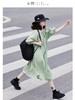 半圆/D23214081/绿色运动宽松连衣裙 商品缩略图0
