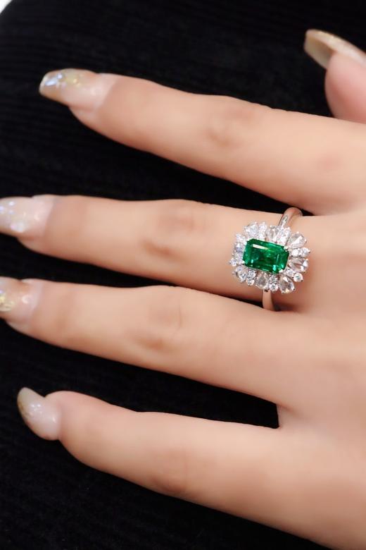 1.48ct 祖母绿戒指 商品图4