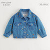 【商场同款】马克珍妮女童满底绣花软牛仔外套儿童夹克秋装241635 商品缩略图0