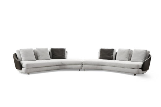 劳森 组合沙发 |  更多座位组合，皮布面料可选，详询客服 商品图2