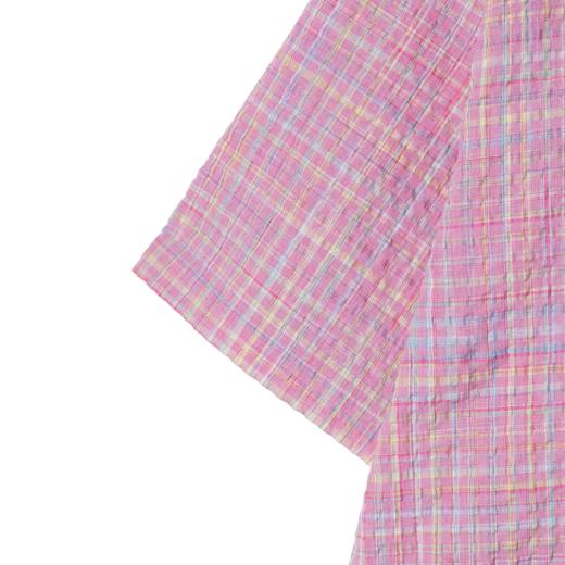 CS149夏季新款经典情侣日系潮流格子衬衫宽松休闲上衣 商品图4