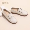 信诺真皮舒适女鞋2024新款秋季绑带小皮鞋厚底舒适通勤休闲软单鞋Q3066-N16 商品缩略图2