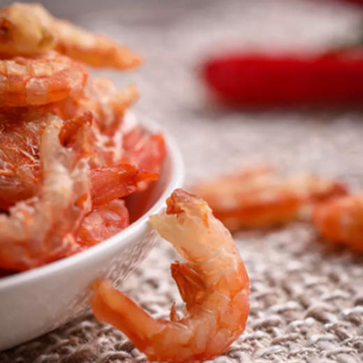 港岛姑娘 剑虾虾仁干自然无盐晒干海虾干货手工晒制原汁原味0.5斤/包 商品图1