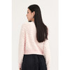 【特惠不退货】诗凡黎粉色小香风针织开衫2024春新款上衣3F2230241 商品缩略图4