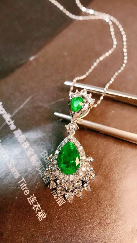 0.78ct 祖母绿吊坠 商品图4