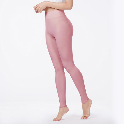 都市丽人打底裤轻暖单层裤双面磨毛薄九分裤LLT4D1 商品图2