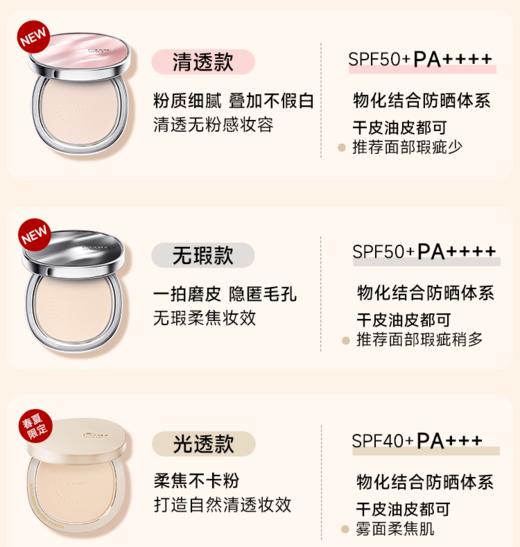 PRAMY/柏瑞美 光透防晒蜜粉饼 春夏限定款  7g 商品图1