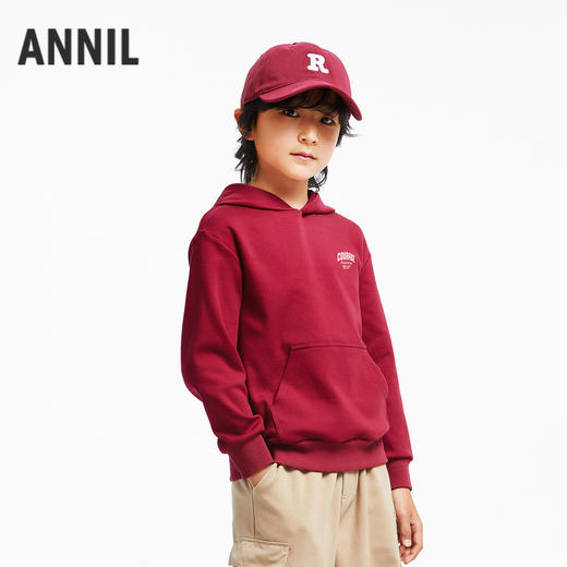 男女童轻运动活力卫衣新款安奈儿童装AM431553 商品图2