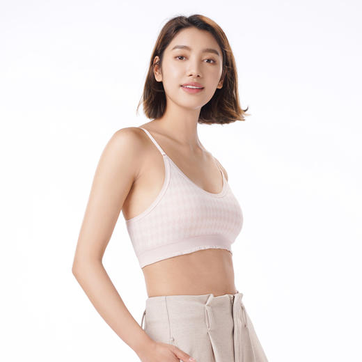 都市丽人背心时尚美搭抹胸无缝面料无缝短抹胸LVT1B6 商品图2