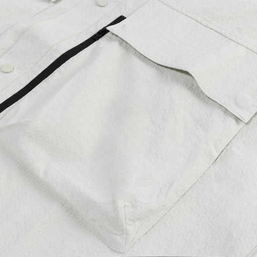 【秒杀专属】HX 春夏季翻领短袖衬衫Z001420010101 商品图5