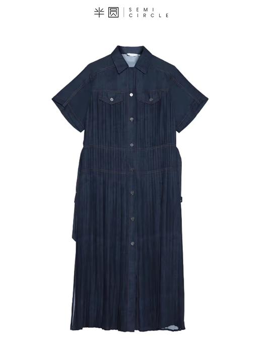 半圆/S21214182/宽松显瘦小众复古裙 商品图3
