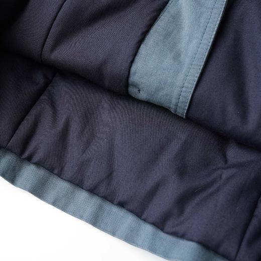 ROMI STUDIO“美式复古”100%棉砂洗洗水做旧腰带宽松马甲 431J7003 商品图4