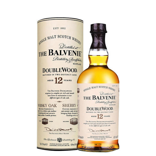 百富12年双桶 苏格兰斯佩塞单一麦芽威士忌700ml 商品图0