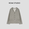 ROMI STUDIO“心绪独白”100%匹马棉超纤纸感洗染衬衣外套 24SSW966 商品缩略图2
