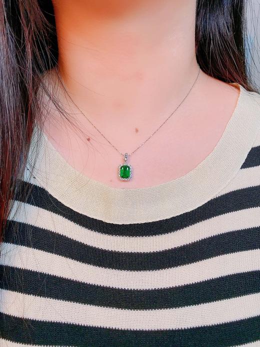 2.22ct 祖母绿吊坠 商品图4