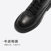 星期六百搭简约蝴蝶扣饰系带短靴SSC4116082 商品缩略图5