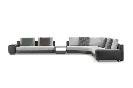 丹尼尔斯 组合沙发 |  更多座位组合，皮布面料可选，详询客服 商品图1