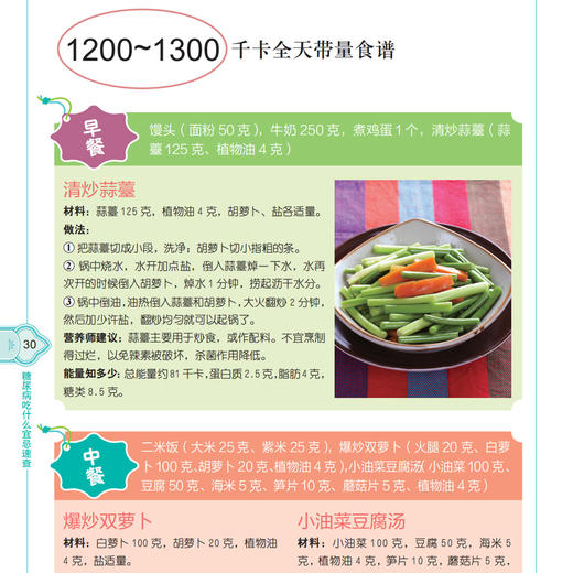 《糖尿病吃什么宜忌速查》（协和医院专家教你吃对不生病） 商品图7