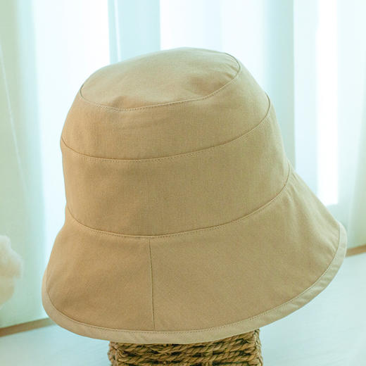 素道有机彩棉 夏季渔夫帽 休闲帽 斜挎包 元宝包 商品图0