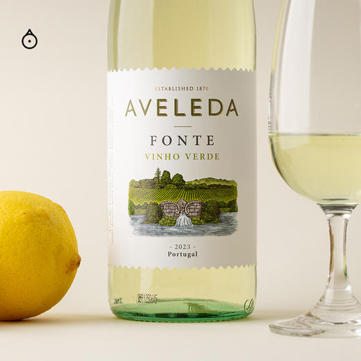 企鹅市集|葡萄牙阿维莱达酒庄 半甜型白葡萄酒 绿酒2023 百年塔尖名庄 商品图1