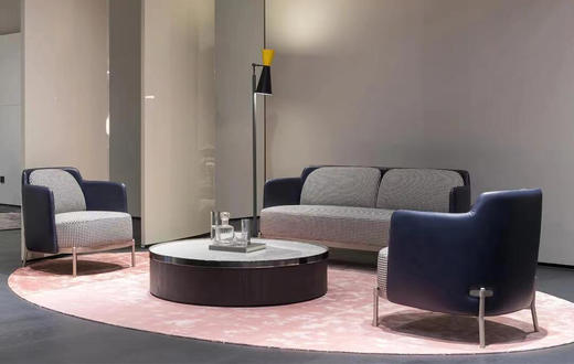 磁带 三人沙发 | 皮布面料可选，详询客服 商品图2