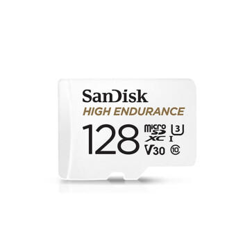 闪迪（SanDisk）128GB TF（MicroSD）4K内存卡 行车记录仪 监控摄像头专用 循环录制10,000小时 高耐用存储卡 商品图6