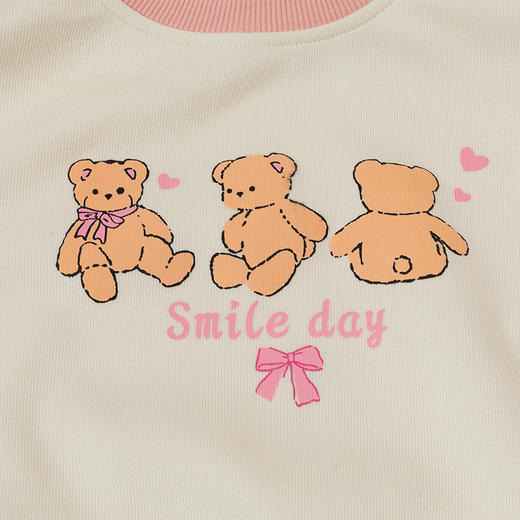 贝贝怡女童卫衣套装ZB3DT064 商品图6