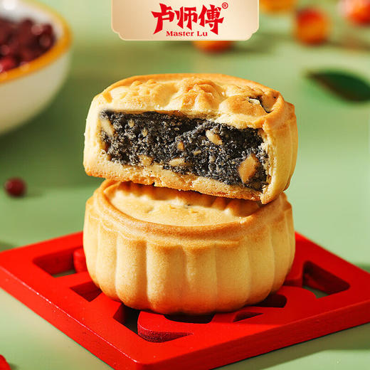 卢师傅月饼黑芝麻味38g 商品图0