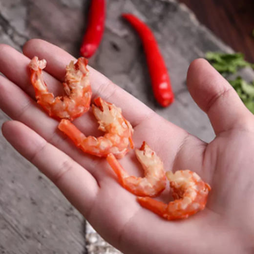 港岛姑娘 剑虾虾仁干自然无盐晒干海虾干货手工晒制原汁原味0.5斤/包 商品图2