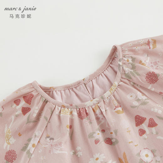 【商场同款】马克珍妮女童法式满地碎花连衣裙儿童裙子秋装241101 商品图4