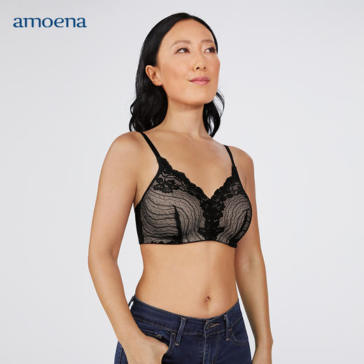 【优惠详情咨询客服】【热销爆款】爱蒙娜amoena 德国进口义乳文胸乳腺术后胸罩无钢圈舒适内衣44810 商品图1
