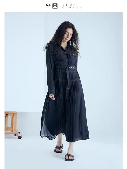 半圆/S21214182/宽松显瘦小众复古裙 商品图2