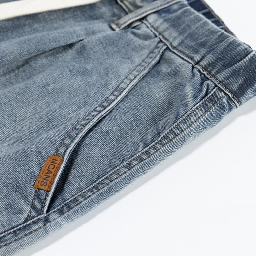 【断码清仓】HX 夏季水洗牛仔五分裤Z207420010101短裤 商品图4