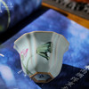 问鼎汝瓷鼎峰系列天青癸卯梨瓣杯（莲蓬翠鸟）（缺货） 商品缩略图1