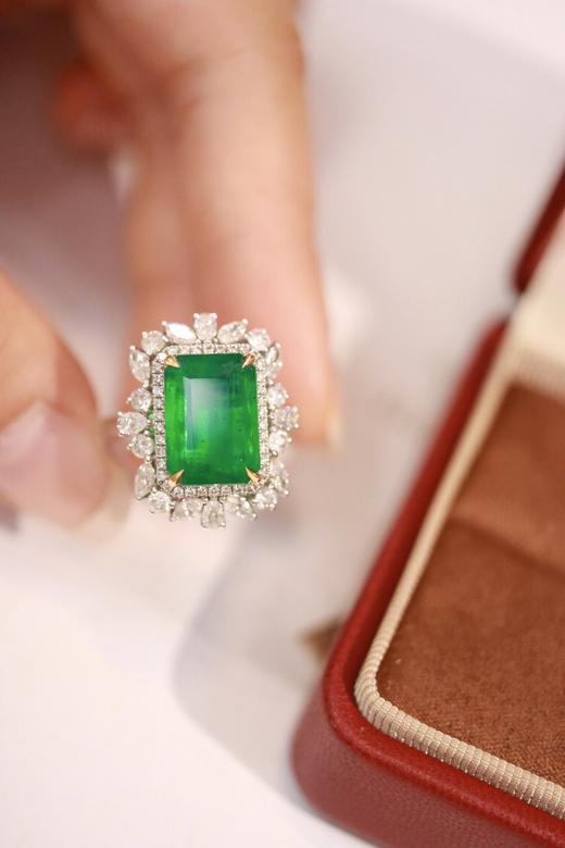 5.5ct 祖母绿戒指 商品图8
