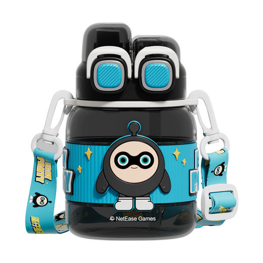 【蛋仔来袭 冲出次元壁！咔咔我的饮水蛋搭子】蛋仔派对 夏季塑料水杯 女生高颜值带吸管水壶 Tritan耐高温可爱杯子-QQ 商品图8